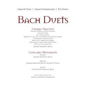 Bach Duets: Organ & Piano - Organ & Harpsichord - 2 Pianos | Johann Sebastian Bach, Noel Jones (ISBN: 9781717025753)