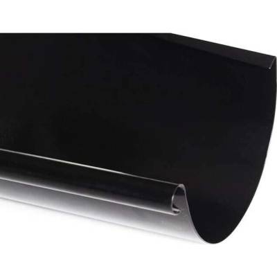 Okapový žlab r.š.400mm pozinkovaný Lakovaný RAL 9005 černá dl.3m