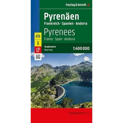 mapa Pyrenees States 1:400 t.