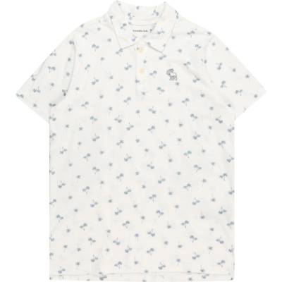 Abercrombie & Fitch Тениска 'JAN 2' бяло, размер 122-128
