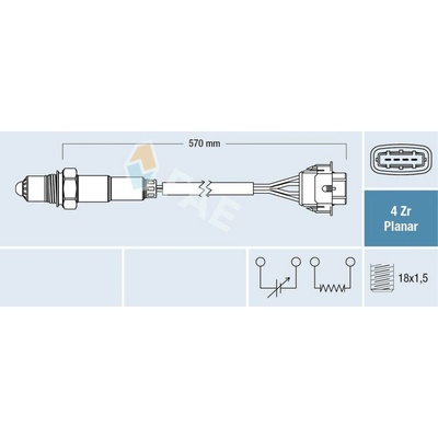 Lambda sonda FAE 77154
