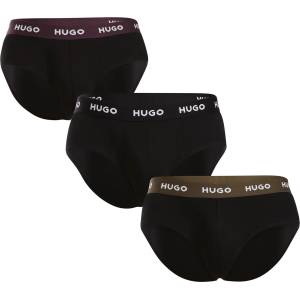 HUGO Набор от три - мъжки боксерки HUGO черни HUGO | Cheren | МЪЖЕ | M - zoot - 107,08 лв