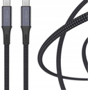 Fixed FIXDBP-CC12-GR) USB-C/USB-C, PD 3.1, 240W, 1,2m, sivý