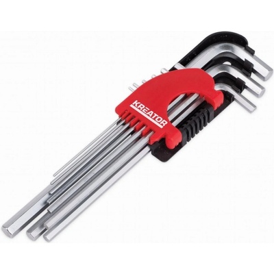 Kreator Sada klíčů HEX dlouhé 9ks 1,5-10 KRT408301