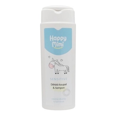 Happy Mimi děská koupel a šampon 250 ml