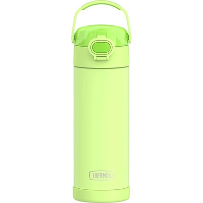 Thermos FUNtainer Detská termoska s hydratačným uzáverom 470 ml neónovo limetková