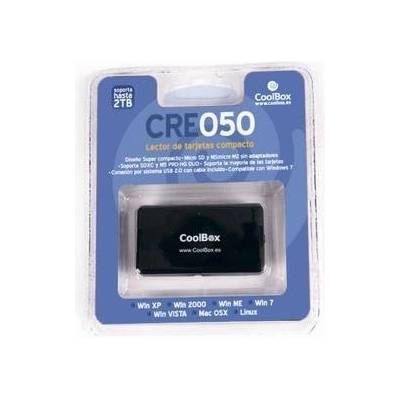 CoolBox Четец за карти CoolBox CRCOOCRE050 Черен