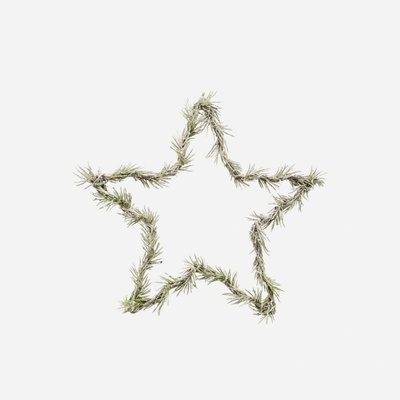 Svítící LED hvězda Wreath Star Nature 25 cm House Doctor