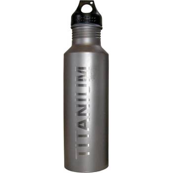 Vargo Бутилка за вода Vargo Titanium Drinking Bottle Water bottle - mit Kunststoff-Deckel - Titan II - размер 650 ml (533-0238-0111)