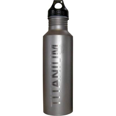 Vargo Бутилка за вода Vargo Titanium Drinking Bottle Water bottle - mit Kunststoff-Deckel - Titan II - размер 650 ml (533-0238-0111)