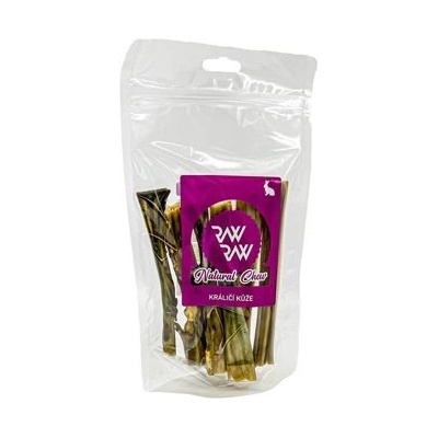 Rebel Dog Raw Raw pochoutka Natural Chew Králičí kůže 100 g