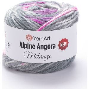 YARNART Alpine Angora Melange "New 6409 Плетива прежда (Alpine Angora Melange New 6409)