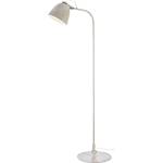Markslöjd Сиво-бежова подова лампа с метален абажур (височина 130 cm) Tilt - Markslöjd (108966)