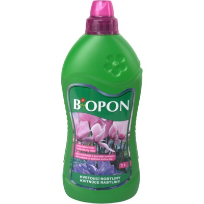 Biopon hnojivo na kvitnúce rastliny 1 l
