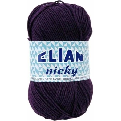 Pletací příze Elian Nicky 1088 - fialová