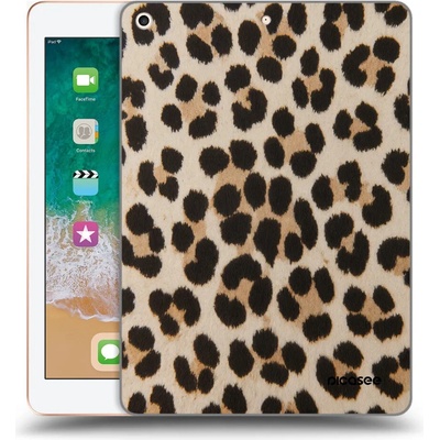 Picasee silikónový prehľadný obal pre Apple iPad 9.7" 2018 6. gen Brown Tiger