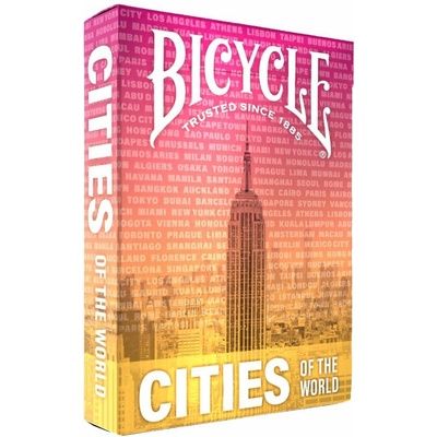 Bicycle Pokerové karty Cities of the World