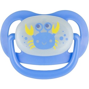 Canpol Анатомична силиконова залъгалка Canpol - Nature, 0-6 m, Синя (22/506C_blue)