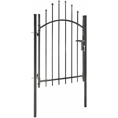 Branka VidaXL 100 x až 180 cm, černá