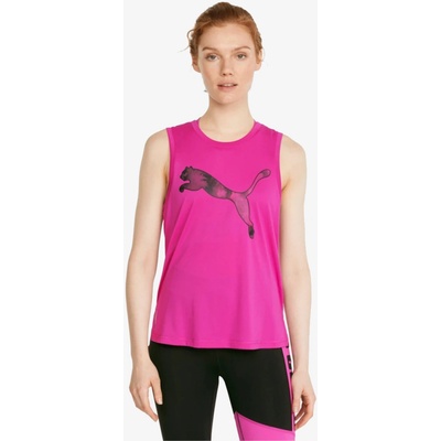 Puma TRAIN FAVORITE CAT MUSCLE TANK W 520256-13 ružové