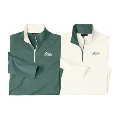 Atlas For Men sada 2 mikín so zapínaním na zips RX-Trem zelená