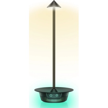 TECHLY I-LAMP-TABLE3 Безжична LED лампа с RGB сензорна димируема основа (I-LAMP-TABLE3)