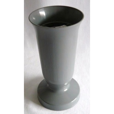 Nohel Garden Váza hřbitovní KALICH těžká plastová d12x24cm – Zbozi.Blesk.cz