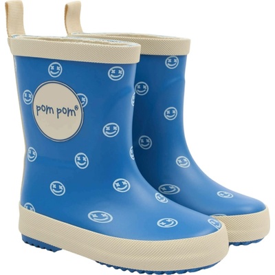 Pom Pom GumBoots PM0005 Snorkel Blue