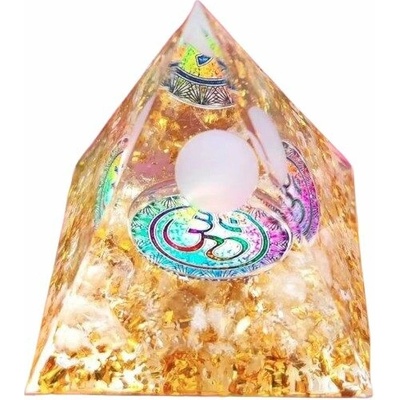 Orgonitová pyramida - Zlatý Óm