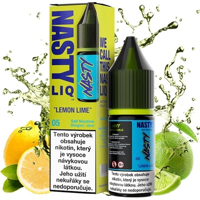 Nasty LIQ Salt Lemon Lime 10 ml 10 mg