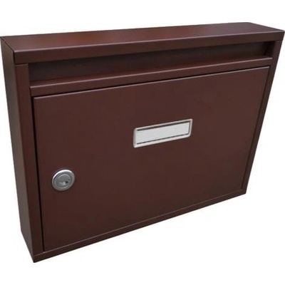DOLS E-01 BASIC RAL8017 - poštová schránka do bytových a panelových domov, hnedá