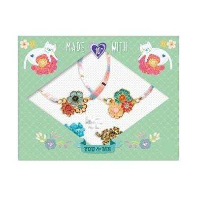 - Творчески комплект - Направи си гривна - Цветя (DJ00020)