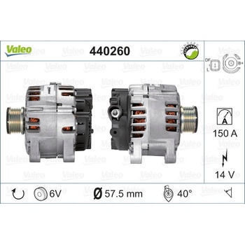 Alternátor VALEO 440260
