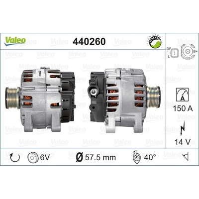 Alternátor VALEO 440260