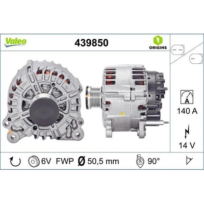 Alternátor VALEO 439850