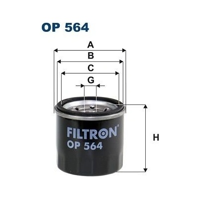 FILTRON Olejový filter OP 564