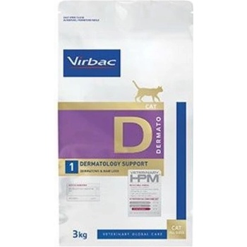 Virbac Veterinary HPM Cat Dermato D1 3 kg