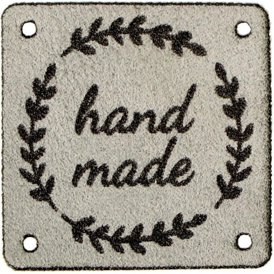 Štítok štvorec sivý 3 x 3 cm