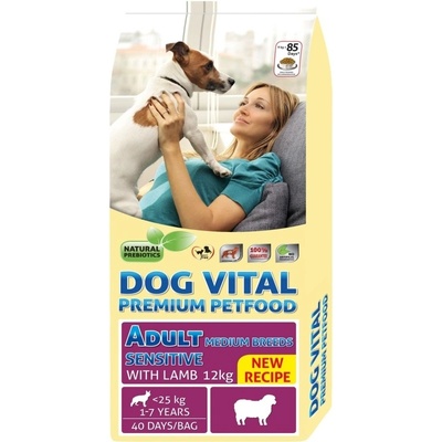 Dog Vital Adult Medium with Lamb 12 kg
