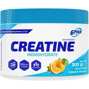 6PAK Nutrition Creatine Monohydrate [300 грама] Портокал