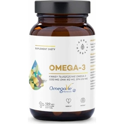Aura Herbals Omega-3 1200 mg 120 měkkých gelů