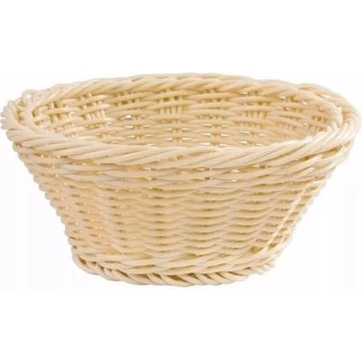 Košík na pečivo kulatý APS 25,5 cm, béžový