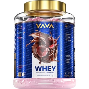 Yava Labs Premium Whey | 100% WPC [2000 грама] Бял шоколад с малини