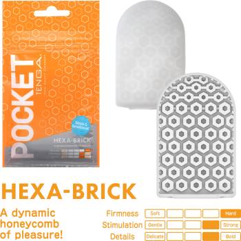 Image 1 of TENGA Pocket Stroker Hexa-Brick