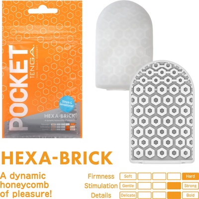 TENGA Pocket Stroker Hexa-Brick