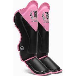 Top King Протектори за подбедрици и стъпала Top King Shin Guards Blend black/pink