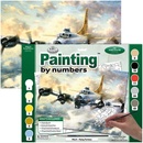 Malování podle čísel Letadlo