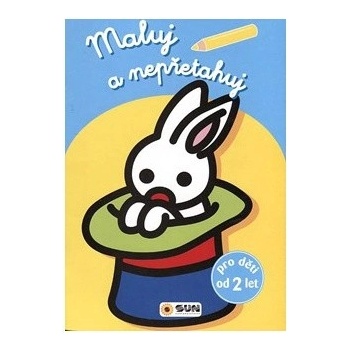 Maluj a nepřetahuj - světle modré od 2 let