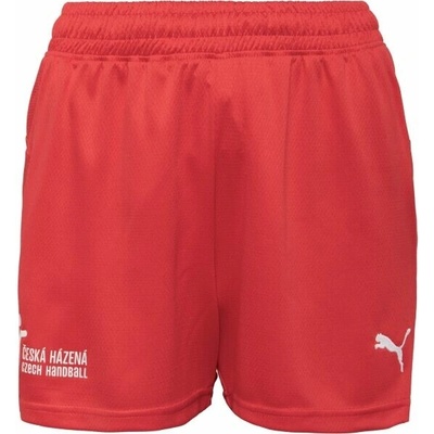 Puma HOME SHORTS WOMAN Dámské házenkářské trenýrky červená