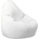 PUFRELAX Калъф за пуф круша, 220л. , Nirvana Hobbit - Teteron White (COVER_PUF-G-NH-TEX-WH)